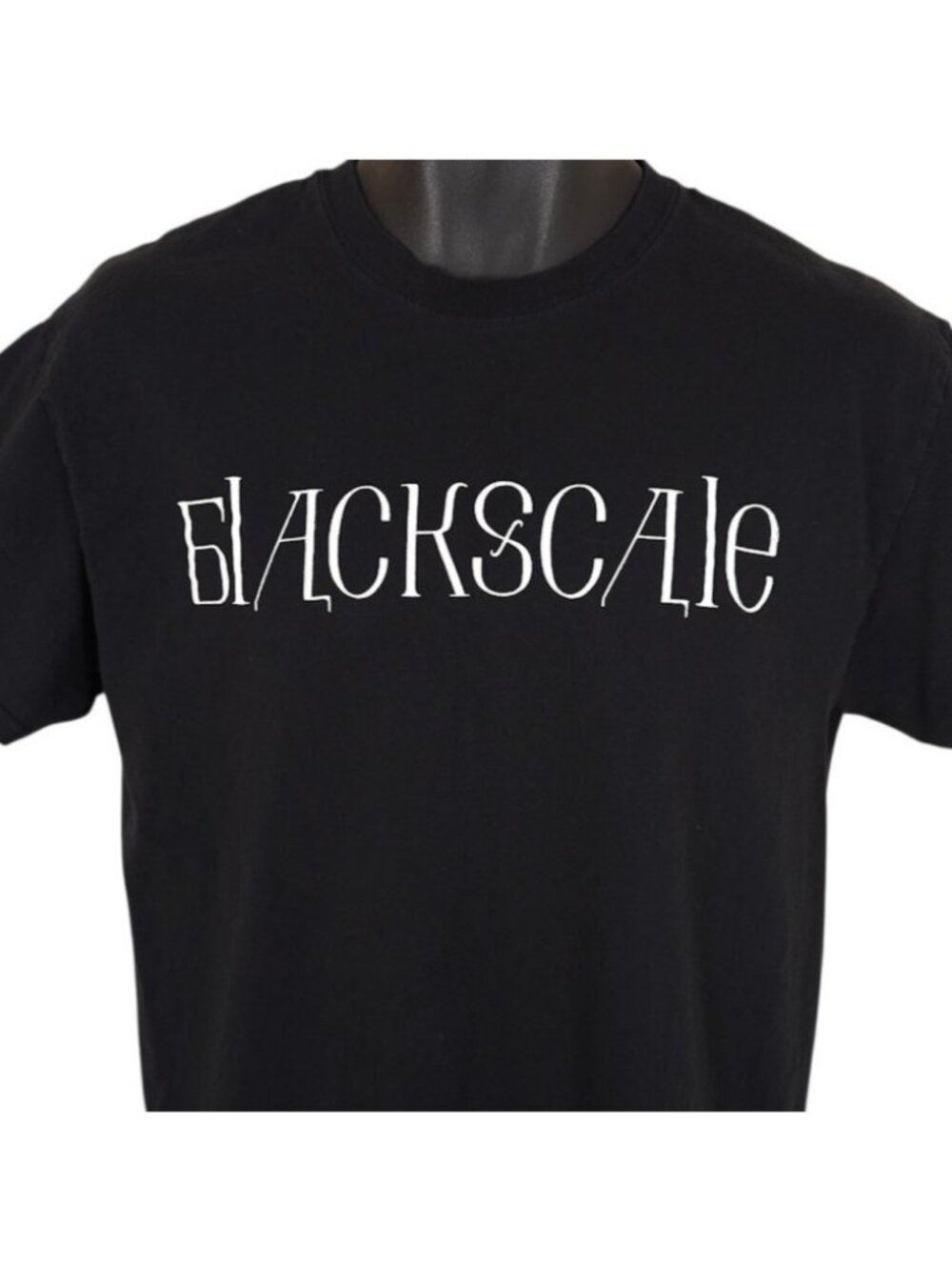 Black Scale T Shirt Mens Size Medium Black Streetwear